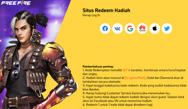 Rayakan Hari Kemenangan dengan Kode Redeem FF Free Fire 10 April 2024: Hadiah Gratis tapi&nbsp;Menghantam
